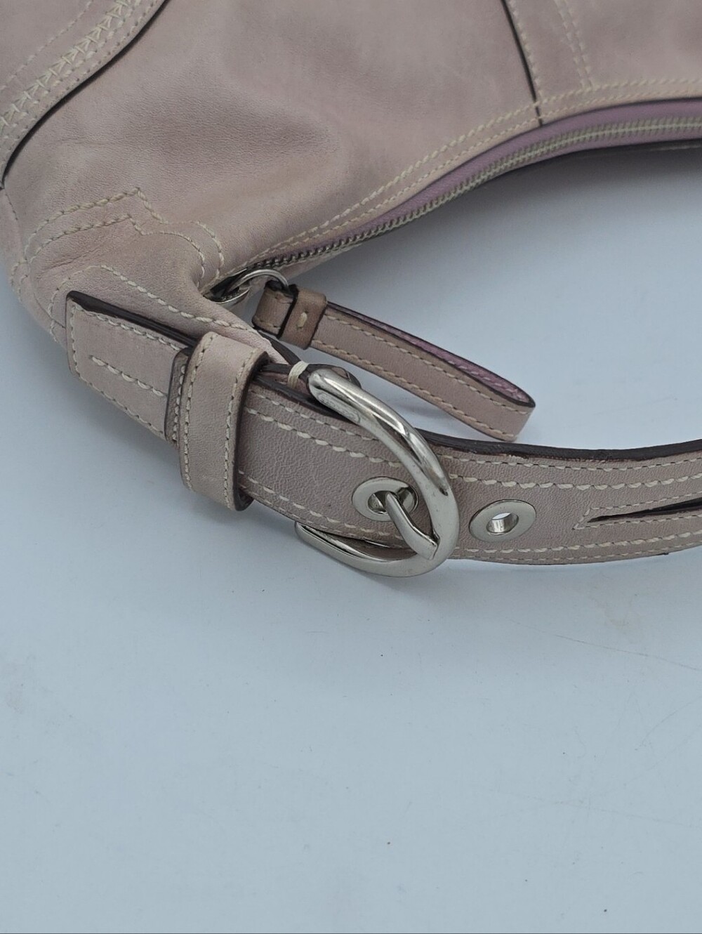 COACH Soho Boho Lilac 10574 Shoulder Bag Y2K Vintage - Picture 6 of 16
